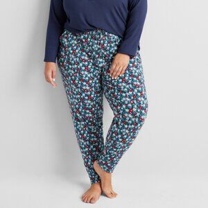 #155. State of Day Printed Jogger Pajama Pants- Whimsical Floral